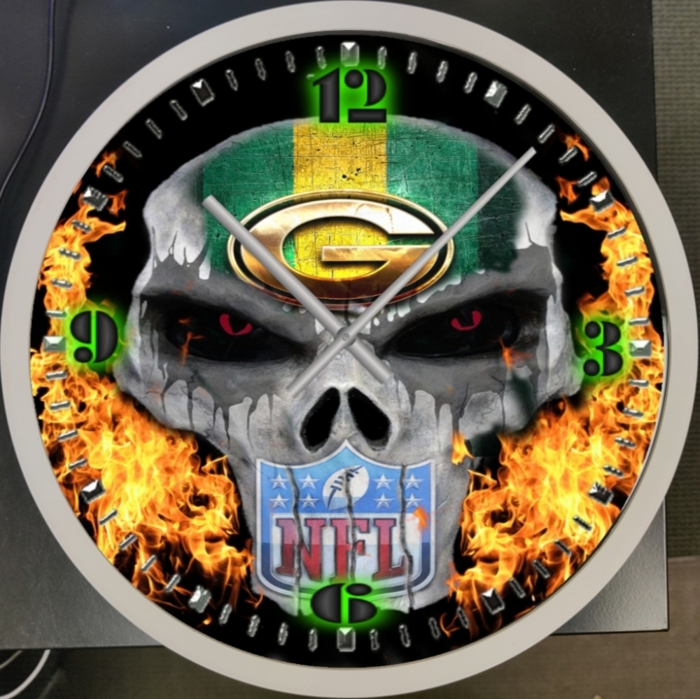 Green Bay Packers clock